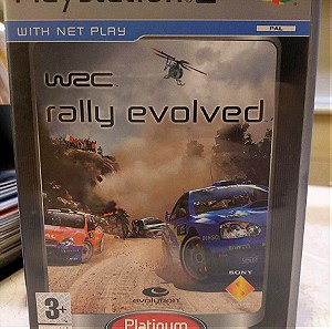 playstation2 WRC rally evolved