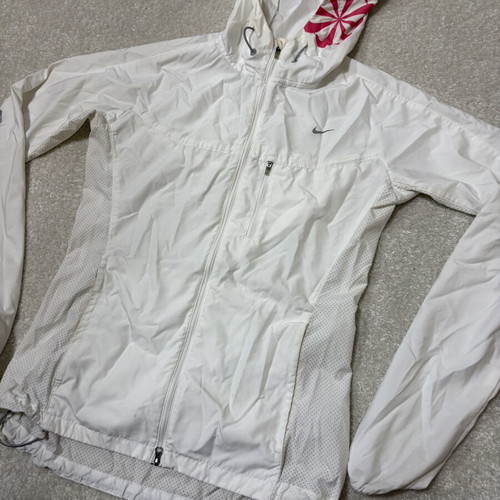 Nike Swift Repel Packable Running 2025 Jacket, sail/reflective silver, women's S