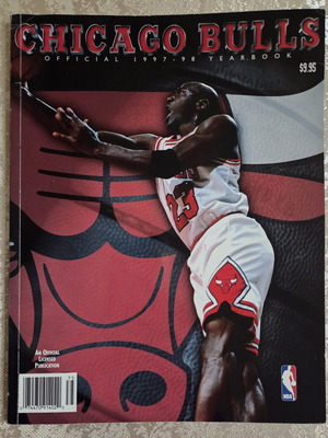 Chicago Bulls Last Dance περιοδικό 1997-98 μεταχειρισμένο επίσημο αντίγραφο