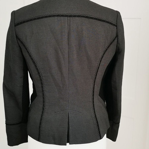 Jasper Conrad Military Style Grey Jacket UK Size 12 Like New
