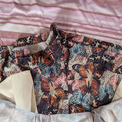 Skort Stradivarius floral size XS like new