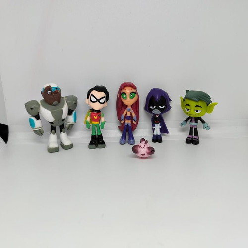 Teen Titans Go DC figures set like new