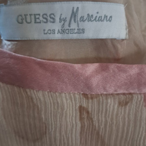 Guess dress used, pink beige shades, with straps and side zipper
