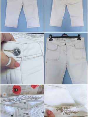 Mb Wear Multiblue vintage γυναικεία τζιν βερμούδες σαν καινούργιες
