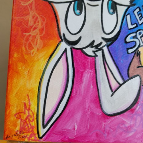 Pop Art Painting 30x30cm new