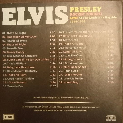 Elvis Presley CD pack of 3, Viva Las Vegas and Rockin Tonight, new