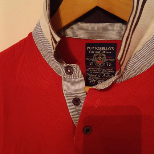 Portobello Polo Shirt red used, size L