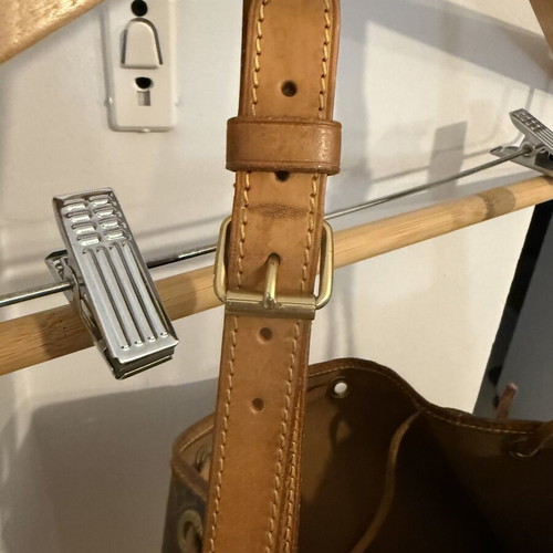 Louis Vuitton Noe vintage large shoulder bag used, brown