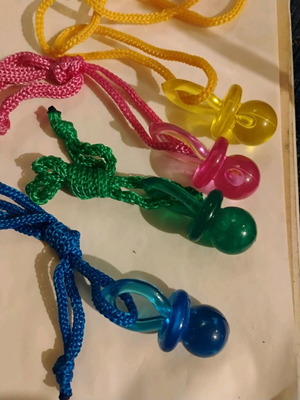 Vintage pacifiers lot new condition