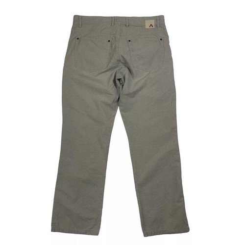 Alberto Stone Dyed Fancy Pants mens trousers like new, size 34/32, gray