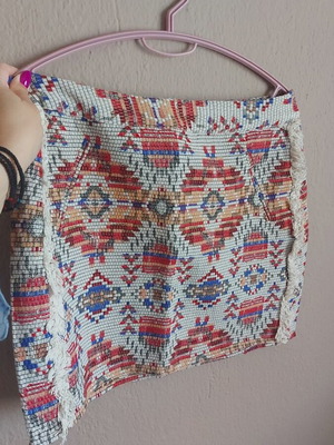 Φούστα Pink Woman σαν καινούργιο, πολύχρωμη, μέγεθος XL