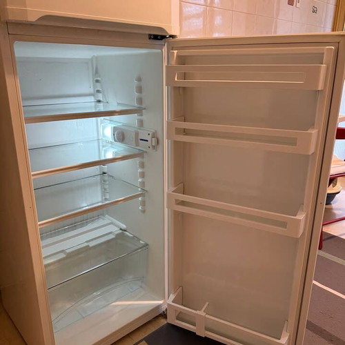 Liebherr white refrigerator