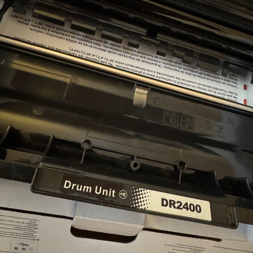 Brother DR2400 Drum Unit opened, unused