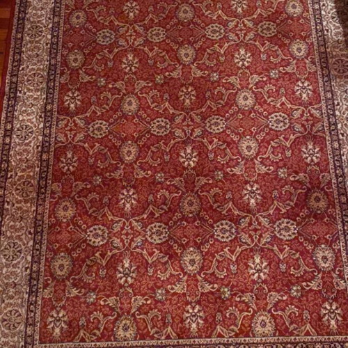 Summer viscose rug with 3 runners like new
