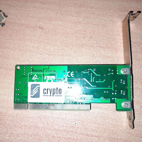 Crypto network card used