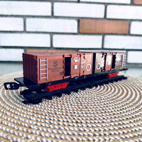Electric train set with number 8 tracks
