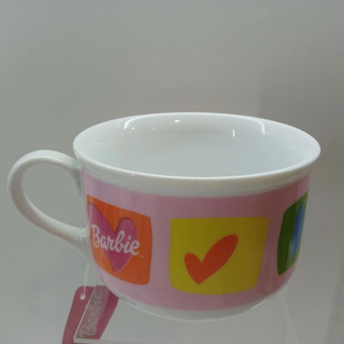 Official Mattel Barbie Hearts Mug tea coffee cup