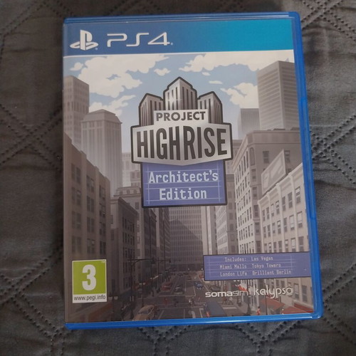 Project Highrise Architect's Edition PS4 game like new