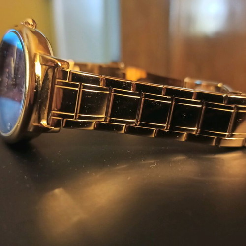 Vogue watch pink gold refurbished women's