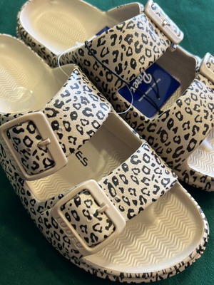 Parex slippers new, size 38, black and beige