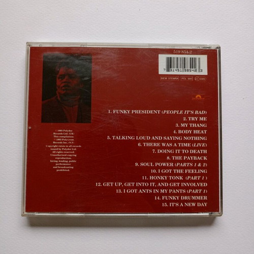 Funky President The Best Of James Brown Vol. 2 CD used, R&B / Soul