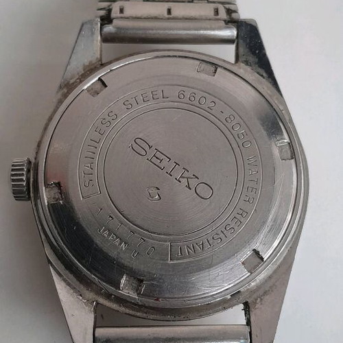 Seiko 17 Rubins wristwatch used manual men's waterproof 1960