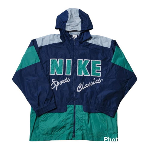 Nike Sports Classics vintage men's jacket used, size XL, colorful