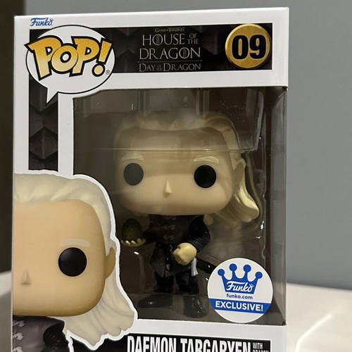 Funko Pop Daemon Targaryen 09 with Dragon Egg new, exclusive