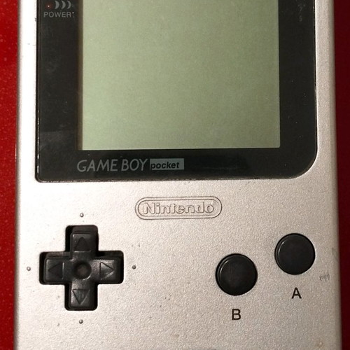Gameboy Pocket Silver fully functional