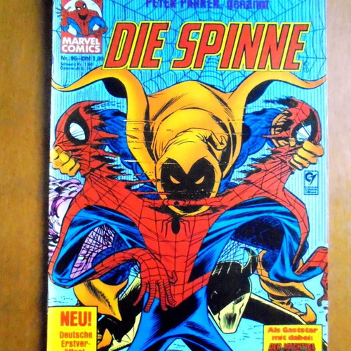 Die Spinne #95 German edition comic used with Hobgoblin first appearance