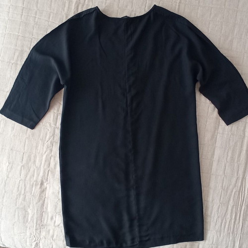 Zara short black dress like new, size M