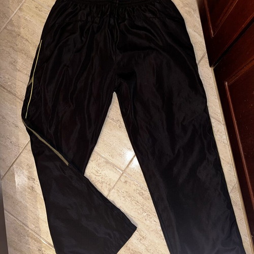Puma Nylon Track Pants like new, size L, black