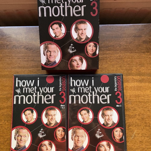 How I Met Your Mother season 3 DVD like new with Greek subtitles