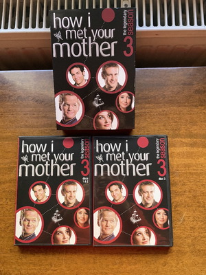 How I Met Your Mother season 3 DVD like new with Greek subtitles