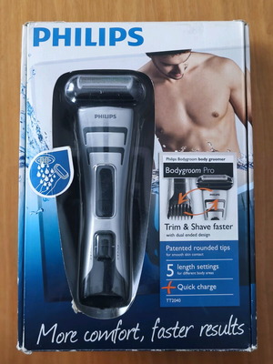 Philips TT2040 body groomer used, waterproof with trimmer