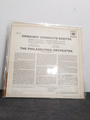 Ormandy Conducts Bartók LP used, classical