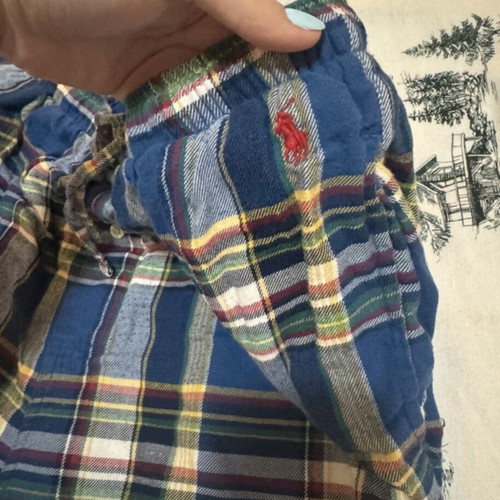 Ralph Lauren loungewear pants size L like new, colorful plaid