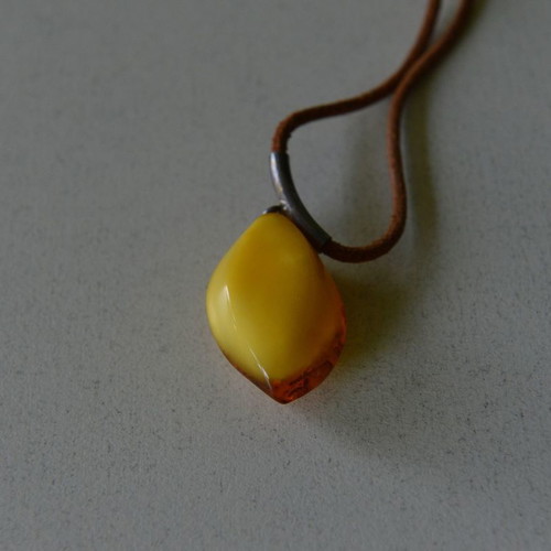 Amber necklace new from Russia