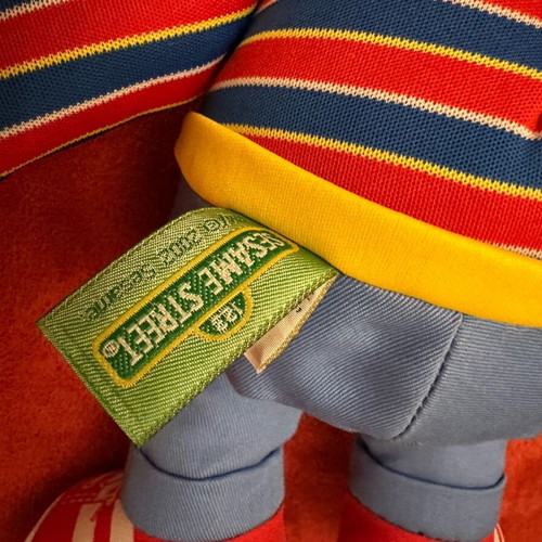 Ernie plush from Sesame Street like new, 34cm
