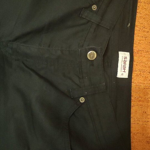 Sarah Lawrence summer pants like new, black, size M