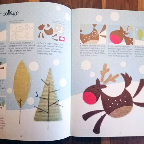 Christmas Things to Stitch and Sew book like new, English