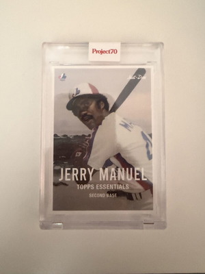 2021 Topps PROJECT 70 card #102 - 1957 Jerry Manuel by Don C - SP /1404
