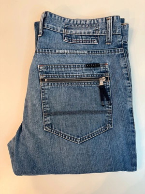 Men's denim jeans Sisley W34 like new, blue