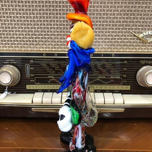 Murano clown used, 1970s, height 30.5 cm