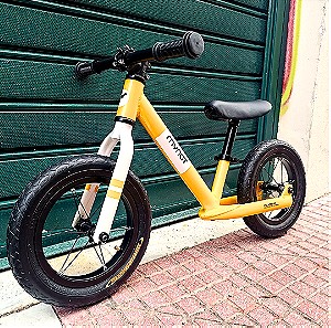 Best gift for kids Mynat Children's Balance Bike - Green / Yellow