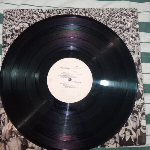 George Michael Listen Without Prejudice vinyl Greek edition 1990