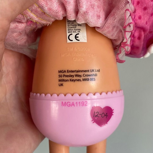 Lalaloopsy Crumbs Sugar Cookie doll 2009 MGA used, 33 cm
