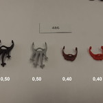 Playmobil assorted beards 486