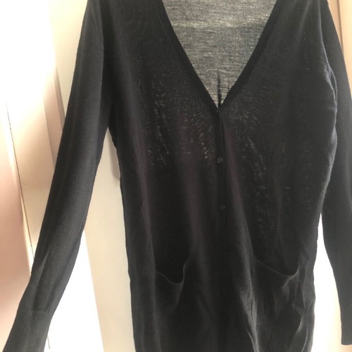 Brian & Barry black thin cardigan, size L