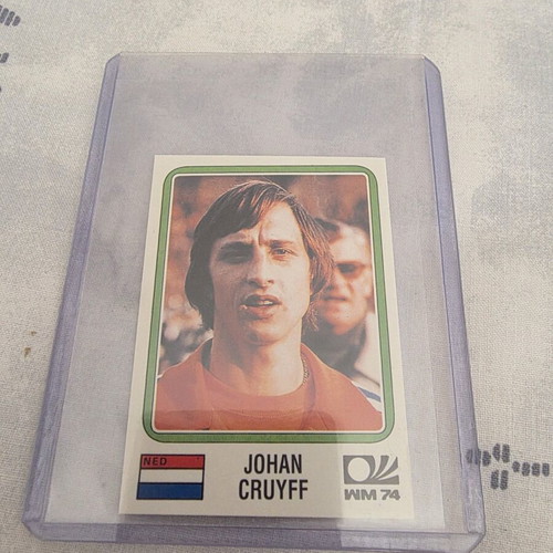 Johan Cruyff Panini World Cup Story 1974 card like new